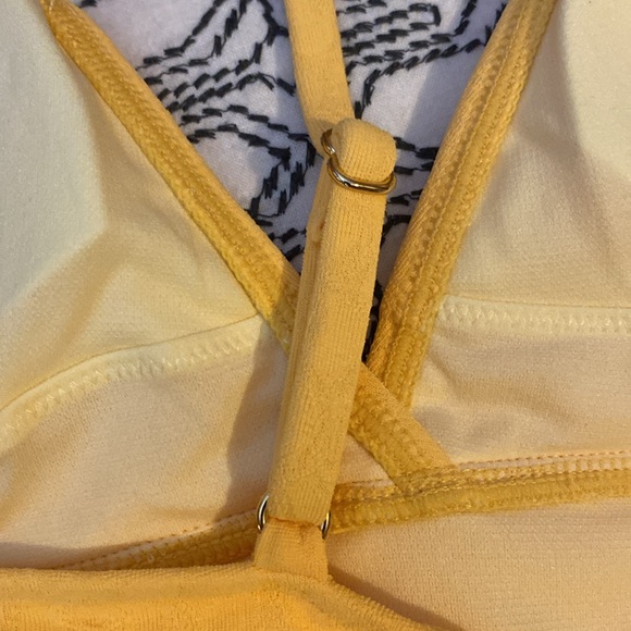 Saint Tropez Paneled V-Neck One Piece Swimsuit NWT - Picture 12 of 14